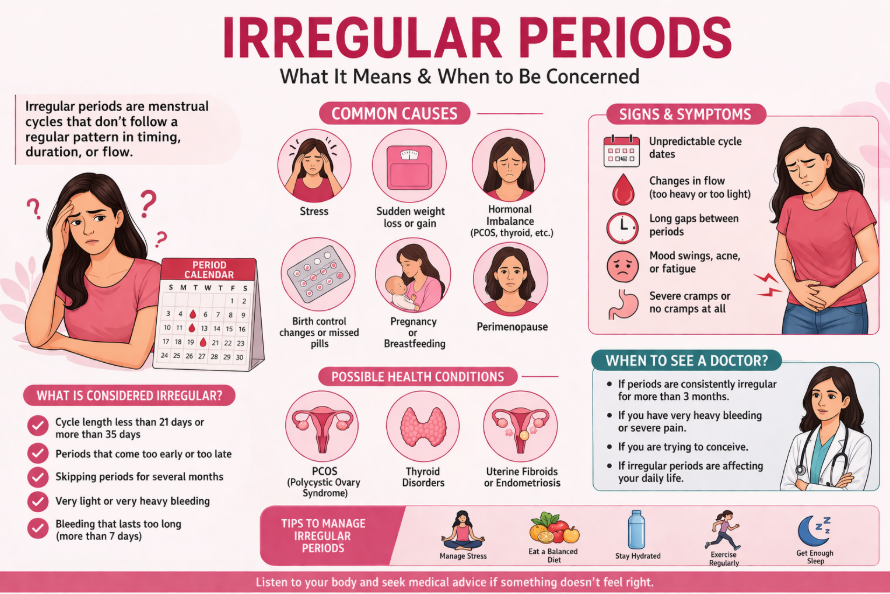 irregular period 