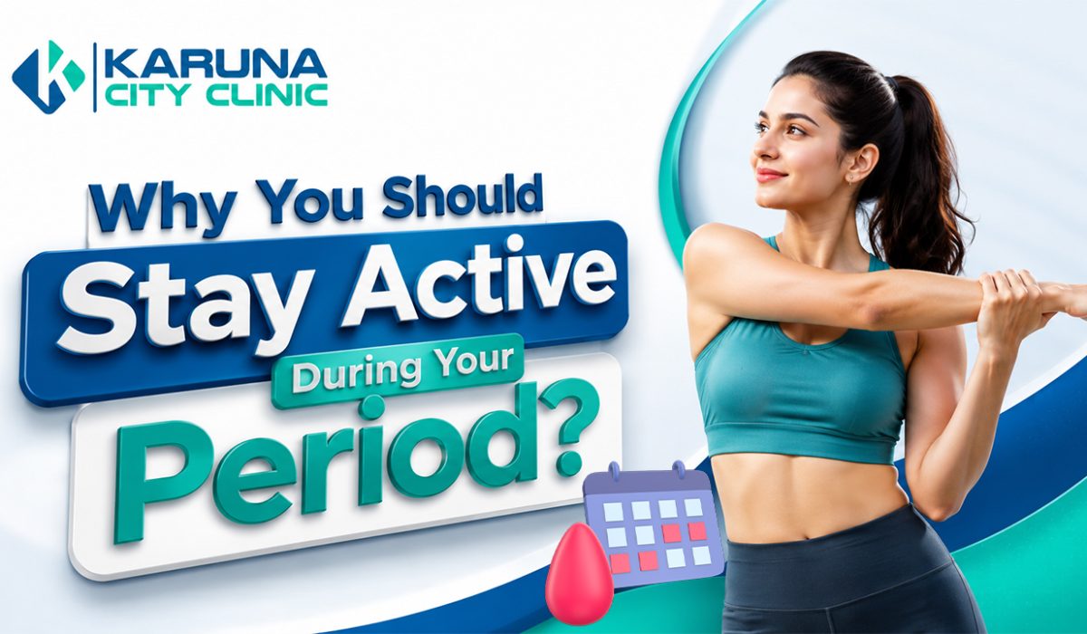 stay active during your period